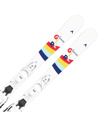 Narty dziecięce Dynastar LEMON GIRL + wiązania Look XPRESS JR 7 GW