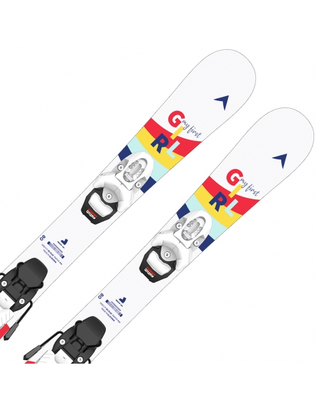 Narty dziecięce Dynastar MY FIRST GIRL + wiązania Look Team 4 GW