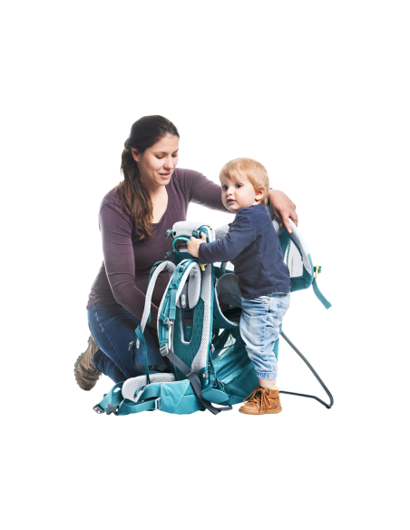 Nosidełko turystyczne dla dzieci Deuter Kid Comfort Active SL Denim