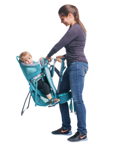 Nosidełko turystyczne dla dzieci Deuter Kid Comfort Active SL Denim