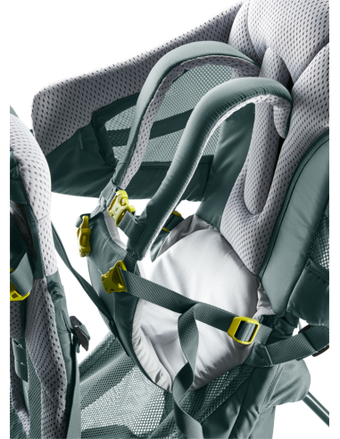 Nosidełko turystyczne dla dzieci Deuter Kid Comfort Active Teal