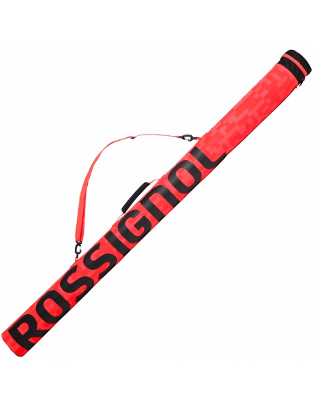 Pokrowiec na kije narciarskie Rossignol NORDIC 4P POLES TUBE Hot Red 175cm Pokrowiec na kije narciarskie Rossignol NORDIC 4P POLES TUBE Hot Red 175cm