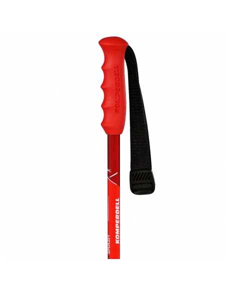 Kije narciarskie Komperdell (regulowane 80-105 cm) Junior Smash Red