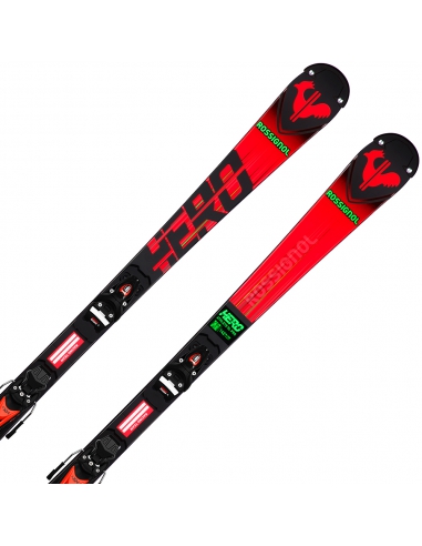 Narty Rossignol HERO ATHLETE SL PRO + wiązania Look NX 7 GW