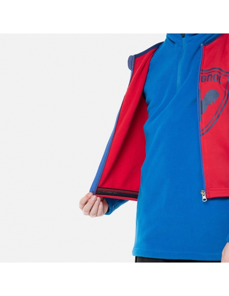 Kamizelka ochraniacz narciarski pleców "żółw" Rossignol FLEXVENT Vest Kids Red