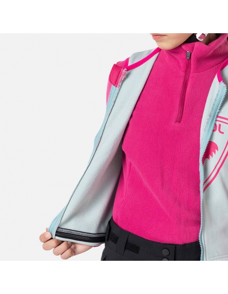 Kamizelka ochraniacz narciarski pleców "żółw" Rossignol FLEXVENT Vest Kids Aqua