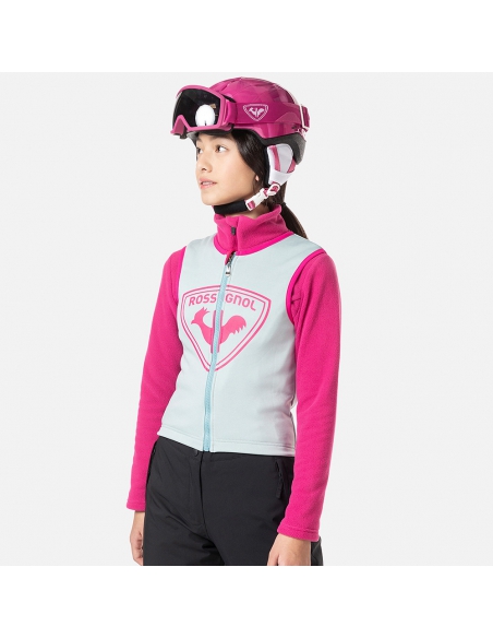 Kamizelka ochraniacz narciarski pleców "żółw" Rossignol FLEXVENT Vest Kids Aqua