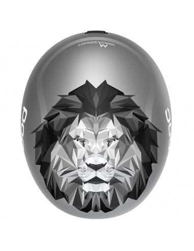 Kask narciarski POC SKULL DURA JR Marco Odermatt Ed. Argentite Silver