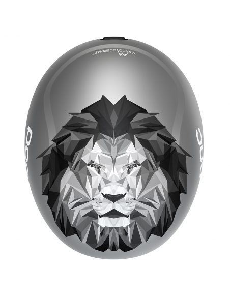 Kask narciarski POC SKULL DURA JR Marco Odermatt Ed. Argentite Silver