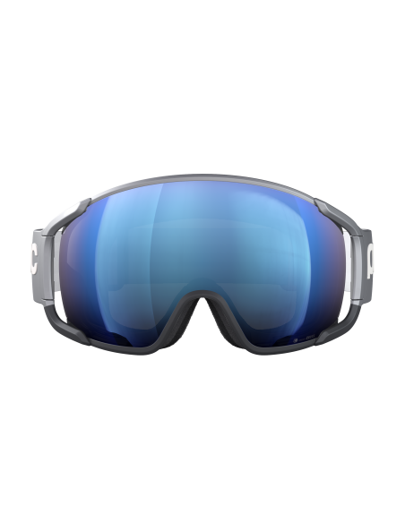 Gogle narciarskie POC Zonula Race Argentite Silver/Uranium Black/ Partly Sunny Blue