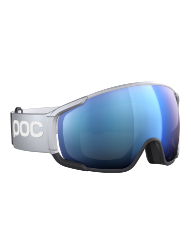 Gogle narciarskie POC Zonula Race Argentite Silver/Uranium Black/ Partly Sunny Blue