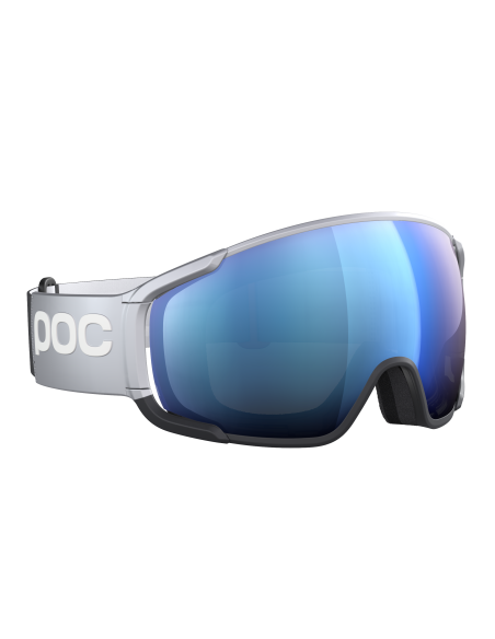 Gogle narciarskie POC Zonula Race Argentite Silver/Uranium Black/ Partly Sunny Blue