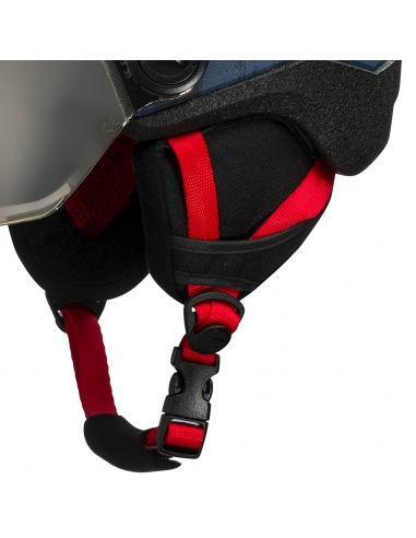 Kask narciarski z szybą Rossignol WHOOPEE VISOR IMPACTS Dark Blue