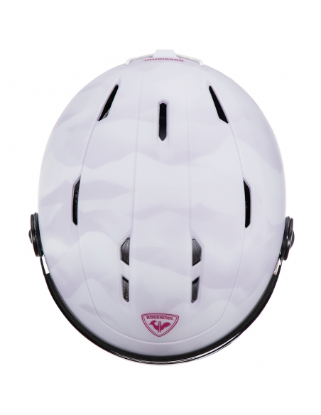Kask narciarski z szybą Rossignol WHOOPEE VISOR IMPACTS White