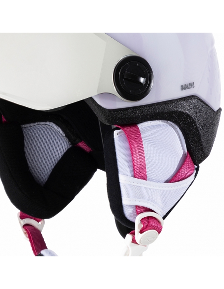 Kask narciarski z szybą Rossignol WHOOPEE VISOR IMPACTS White
