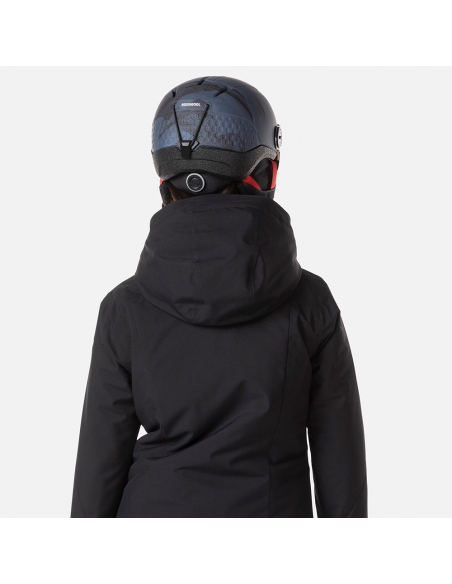 Kask narciarski z szybą Rossignol WHOOPEE VISOR IMPACTS Dark Blue