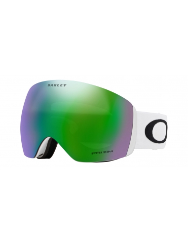 Gogle narciarskie Oakley Flight Deck L Matte White/Prizm Jade Iridium