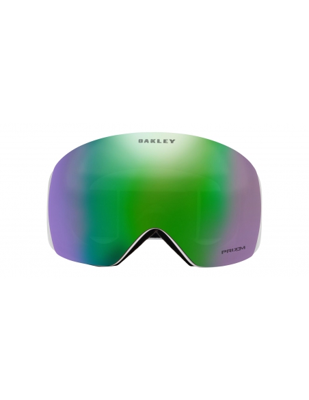 Gogle narciarskie Oakley Flight Deck L Matte White/Prizm Jade Iridium