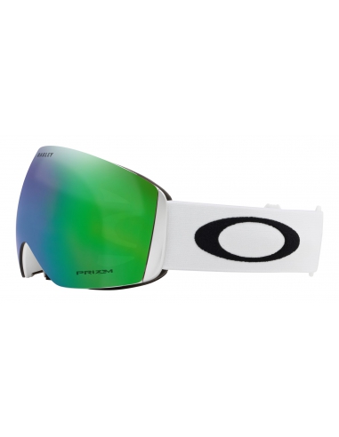 Gogle narciarskie Oakley Flight Deck L Matte White/Prizm Jade Iridium