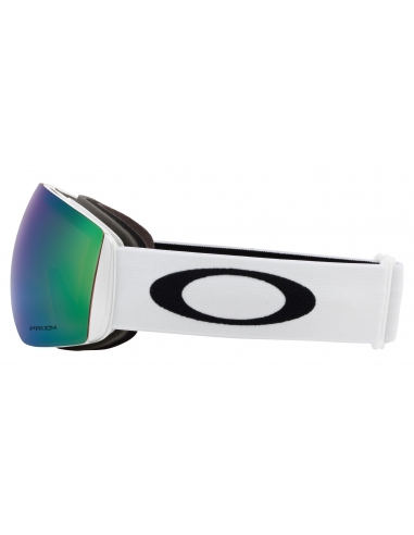 Gogle narciarskie Oakley Flight Deck L Matte White/Prizm Jade Iridium