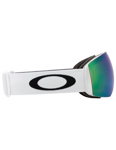 Gogle narciarskie Oakley Flight Deck L Matte White/Prizm Jade Iridium