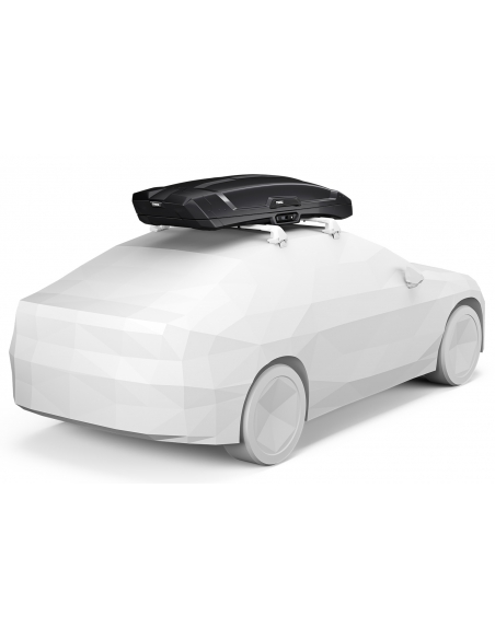 Box dachowy Thule Vector M (360 litrów) Black Metallic