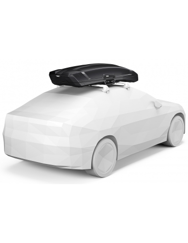 Box dachowy Thule Vector L (430 litrów) Black Metallic