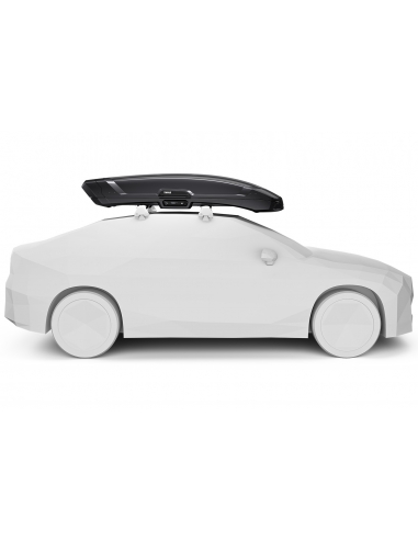 Box dachowy Thule Vector L (430 litrów) Black Metallic