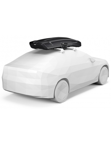 Box dachowy Thule Vector Alpine (380 litrów) Black Metallic