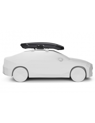 Box dachowy Thule Vector Alpine (380 litrów) Black Metallic