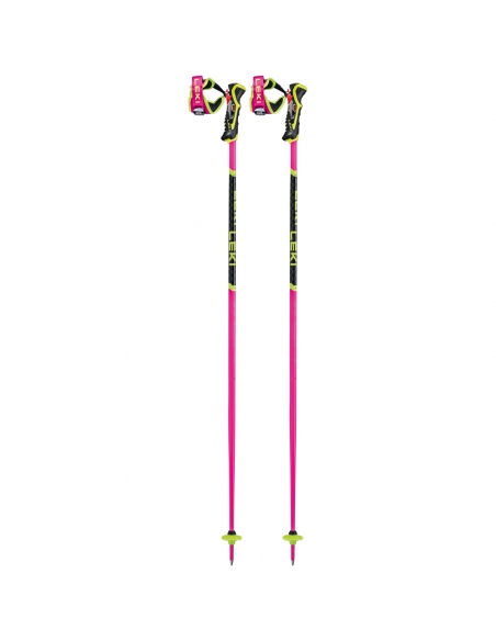 Kije narciarskie slalomowe Leki WCR TBS SL 3D Pink (Trigger 3D)