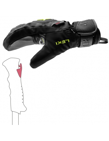 Rękawice narciarskie Leki WCR C-Tech 3D Junior...