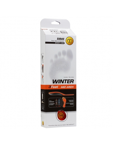 Wkładki do butów narciarskich Sidas Winter 3Feet Mid