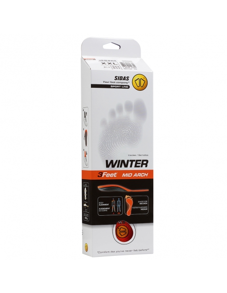 Wkładki do butów narciarskich Sidas Winter 3Feet Mid