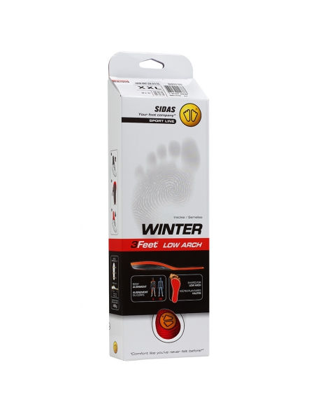 Wkładki do butów narciarskich Sidas Winter 3Feet Low