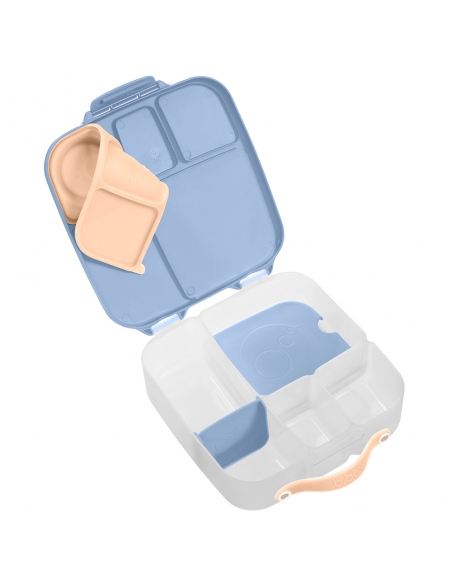 Duży lunchbox śniadaniówka z wkładem chłodzącym b.box Feeling Peachy