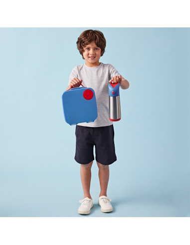 Duży lunchbox śniadaniówka z wkładem chłodzącym b.box Blue Blaze