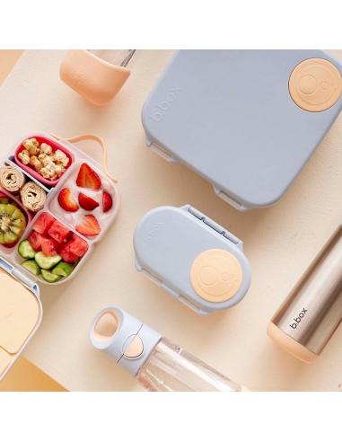 Duży lunchbox śniadaniówka z wkładem chłodzącym b.box Feeling Peachy