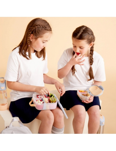 Duży lunchbox śniadaniówka z wkładem chłodzącym...