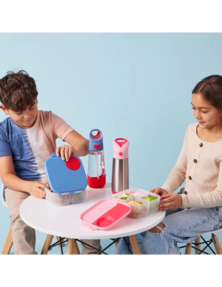 Duży lunchbox śniadaniówka z wkładem chłodzącym b.box Blue Blaze