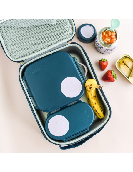 Duży lunchbox śniadaniówka z wkładem chłodzącym b.box Indigo Rose