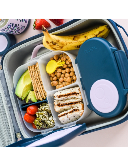Duży lunchbox śniadaniówka z wkładem chłodzącym b.box Indigo Rose