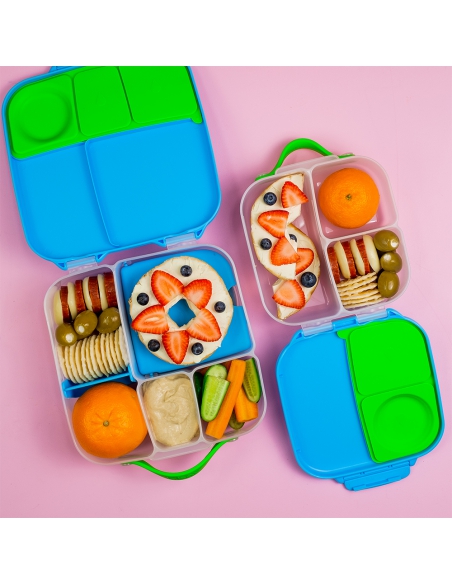 Duży lunchbox śniadaniówka z wkładem chłodzącym b.box Ocean Breeze
