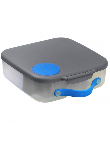 Duży lunchbox śniadaniówka z wkładem chłodzącym b.box Blue Slate