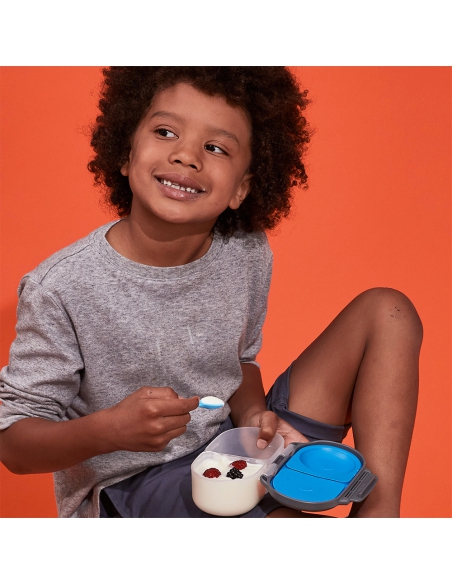 Snackbox pojemnik na przekąski b.box Blue Slate