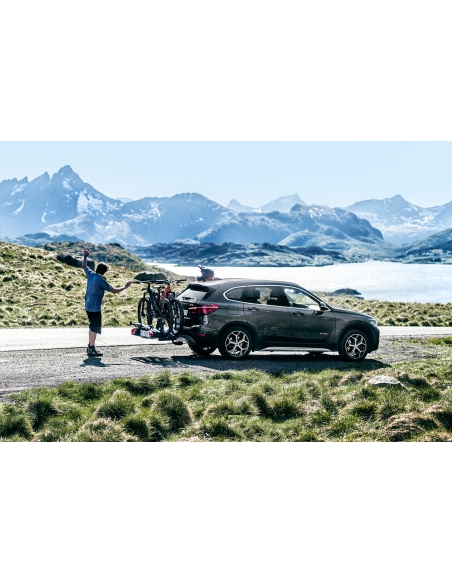 Bagażnik rowerowy na hak platforma Thule VeloSpace XT (na 3-4 rowery) Aluminum/Black