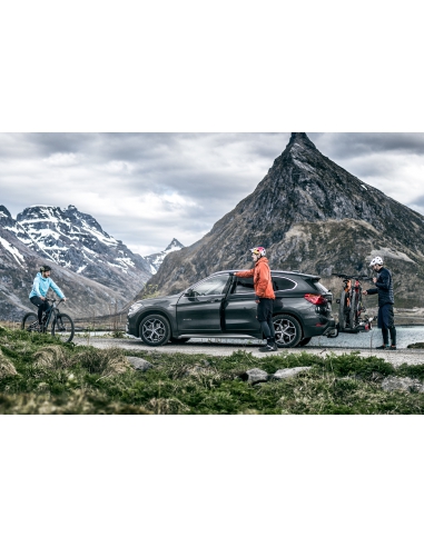 Bagażnik rowerowy na hak platforma Thule...