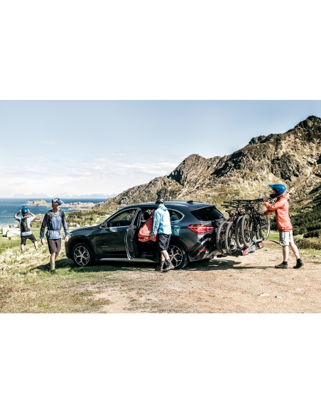 Bagażnik rowerowy na hak platforma Thule VeloSpace XT (na 2-3 rowery) Aluminum/Black