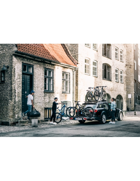 Bagażnik rowerowy na hak platforma Thule VeloSpace XT (na 2-3 rowery) Aluminum/Black