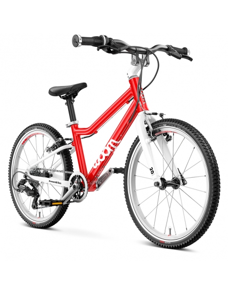 Rower dziecięcy Woom 4 Red (20") czerwony